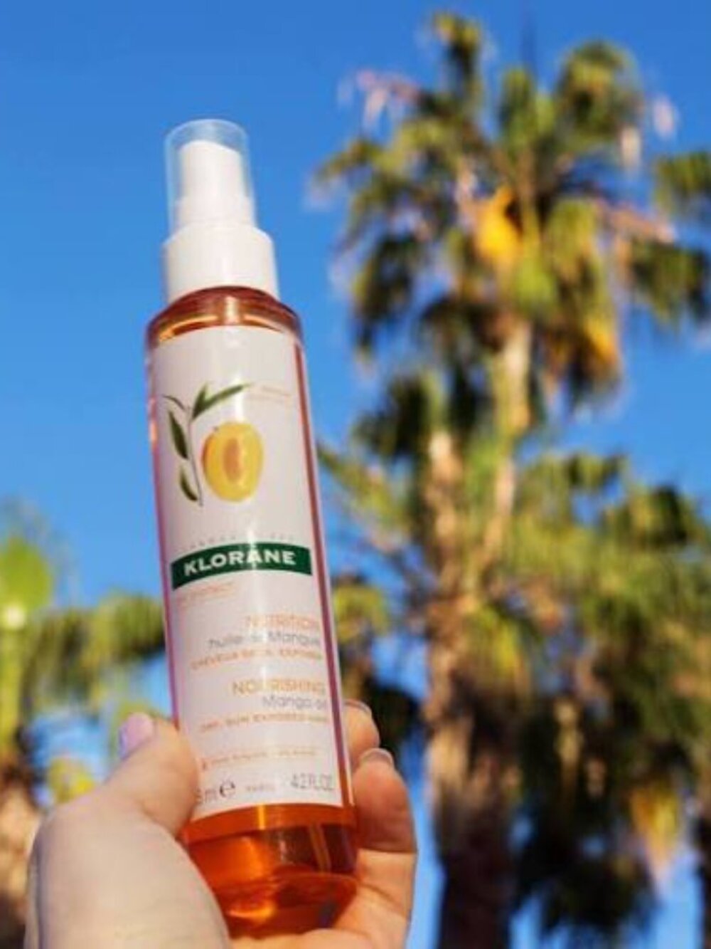 NEW Klorane Nourishing Dry Hair Oil with Mango